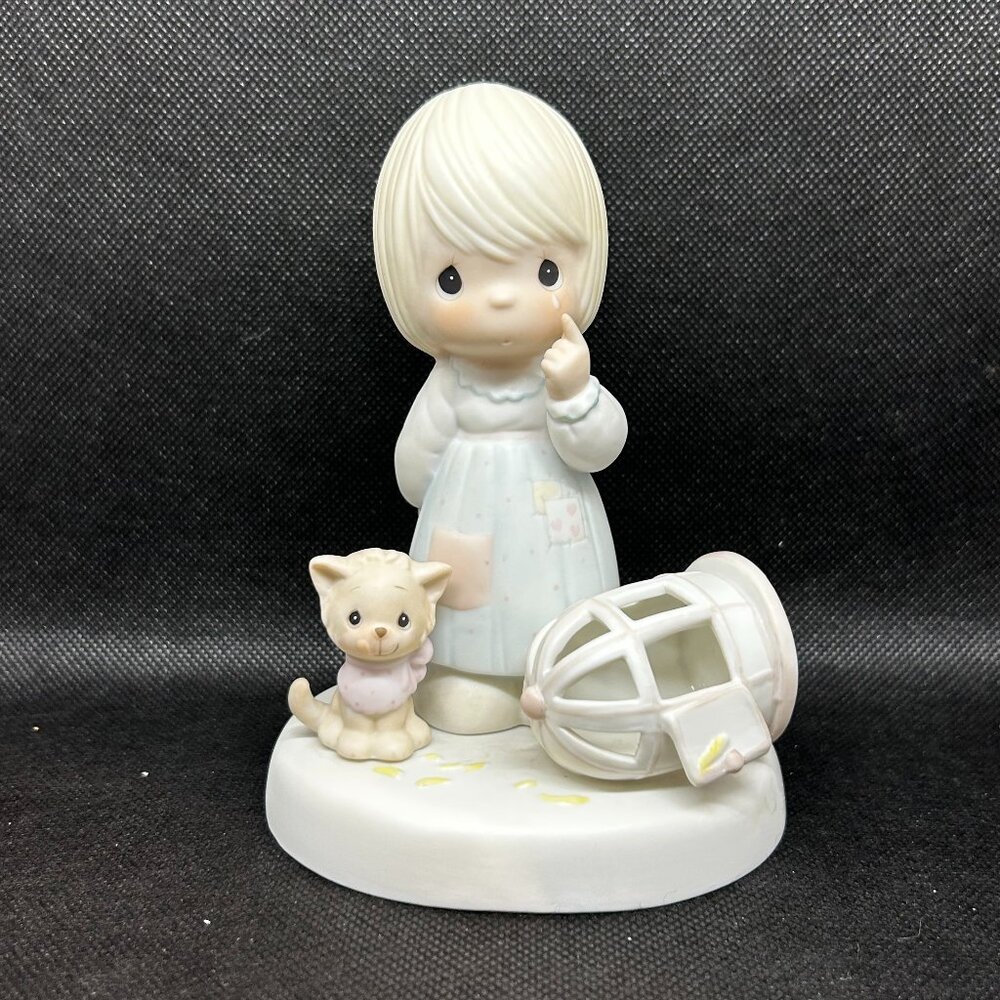 Precious Moments "The Lord Giveth and The Lord Taketh Away" figurine